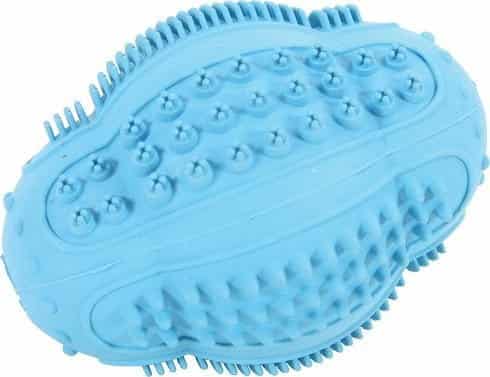 ZOLUX Hundespielzeug Gummi - Rugbyball Dental 8 cm