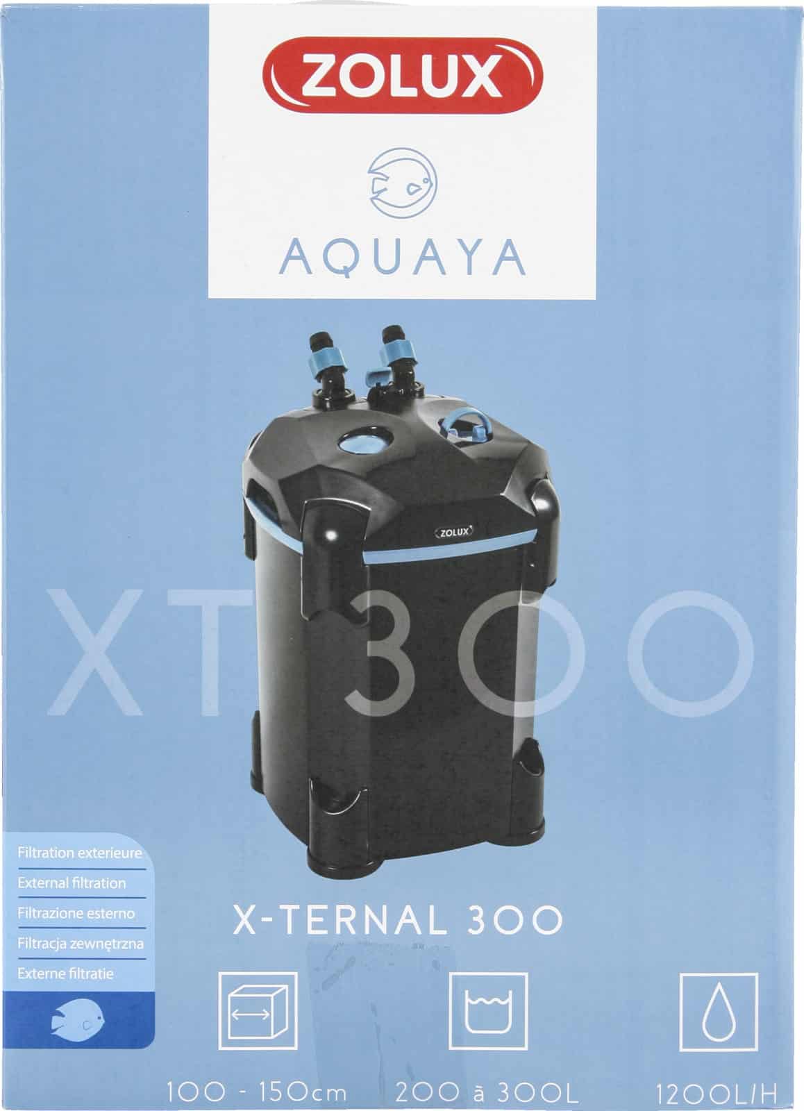 ZOLUX Außenfilter für Aquarium AQUAYA XTERNAL 300