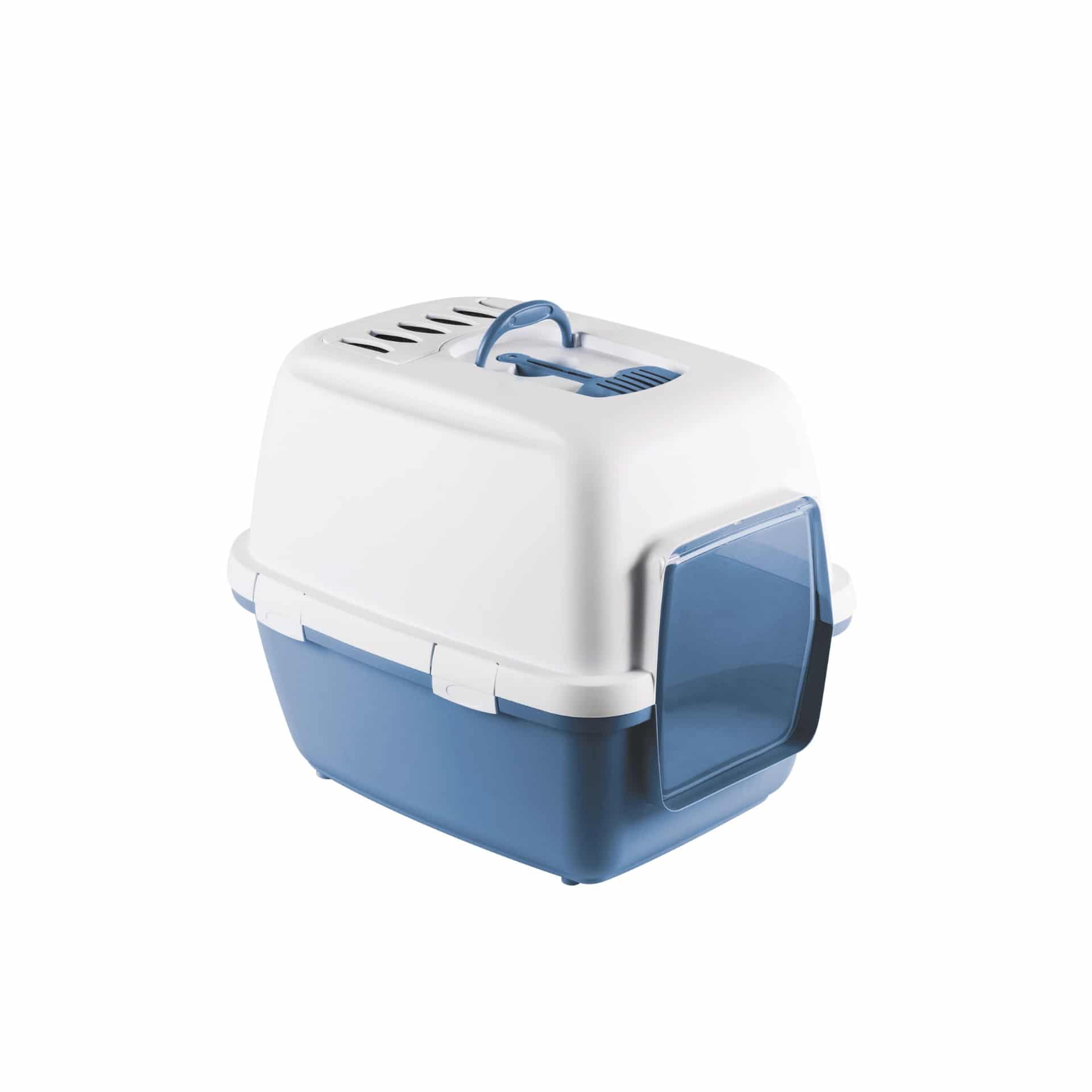 ZOLUX Katzentoilette CATHY COMFORT mit Filter, Farbe: Blau