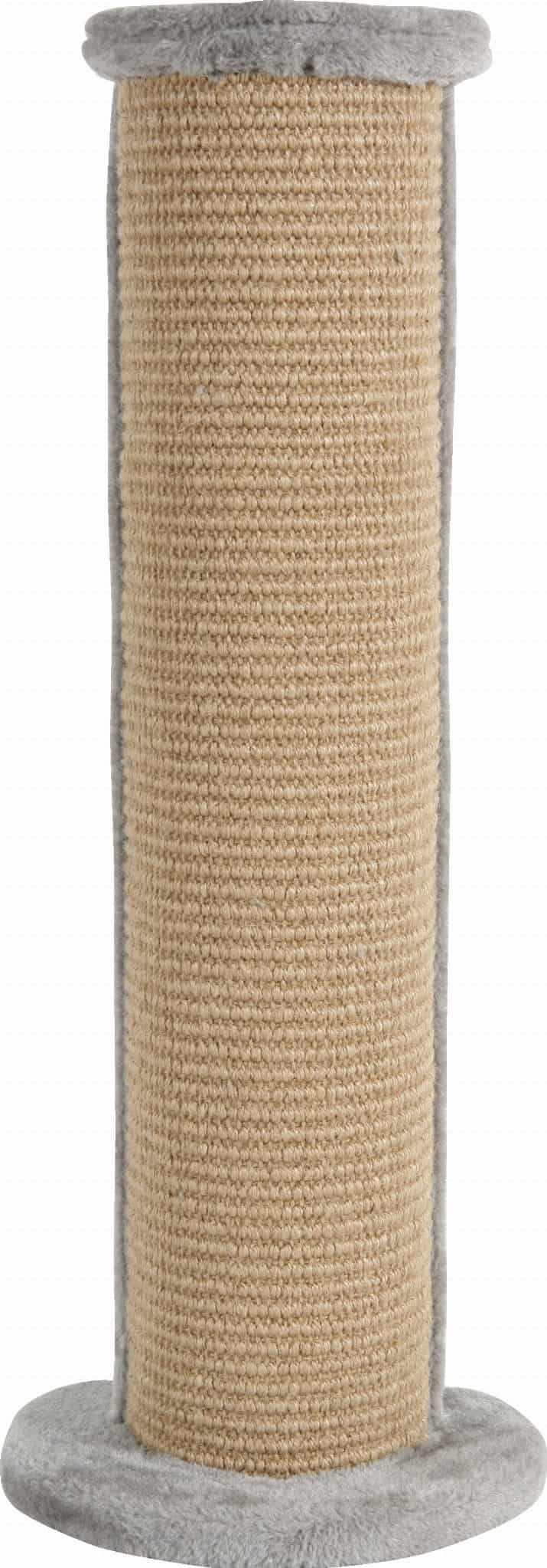 ZOLUX Sisal-Kratzbaum-Eckpfosten für Katzen – Grau 31x31x64 cm