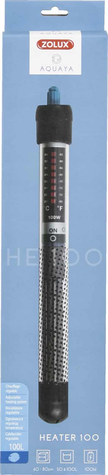 ZOLUX AQUAYA Heizstab 100 W, 50-100 l