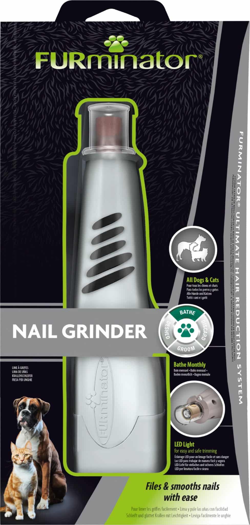 FURMINATOR Krallenfeile für Hunde und Katzen
