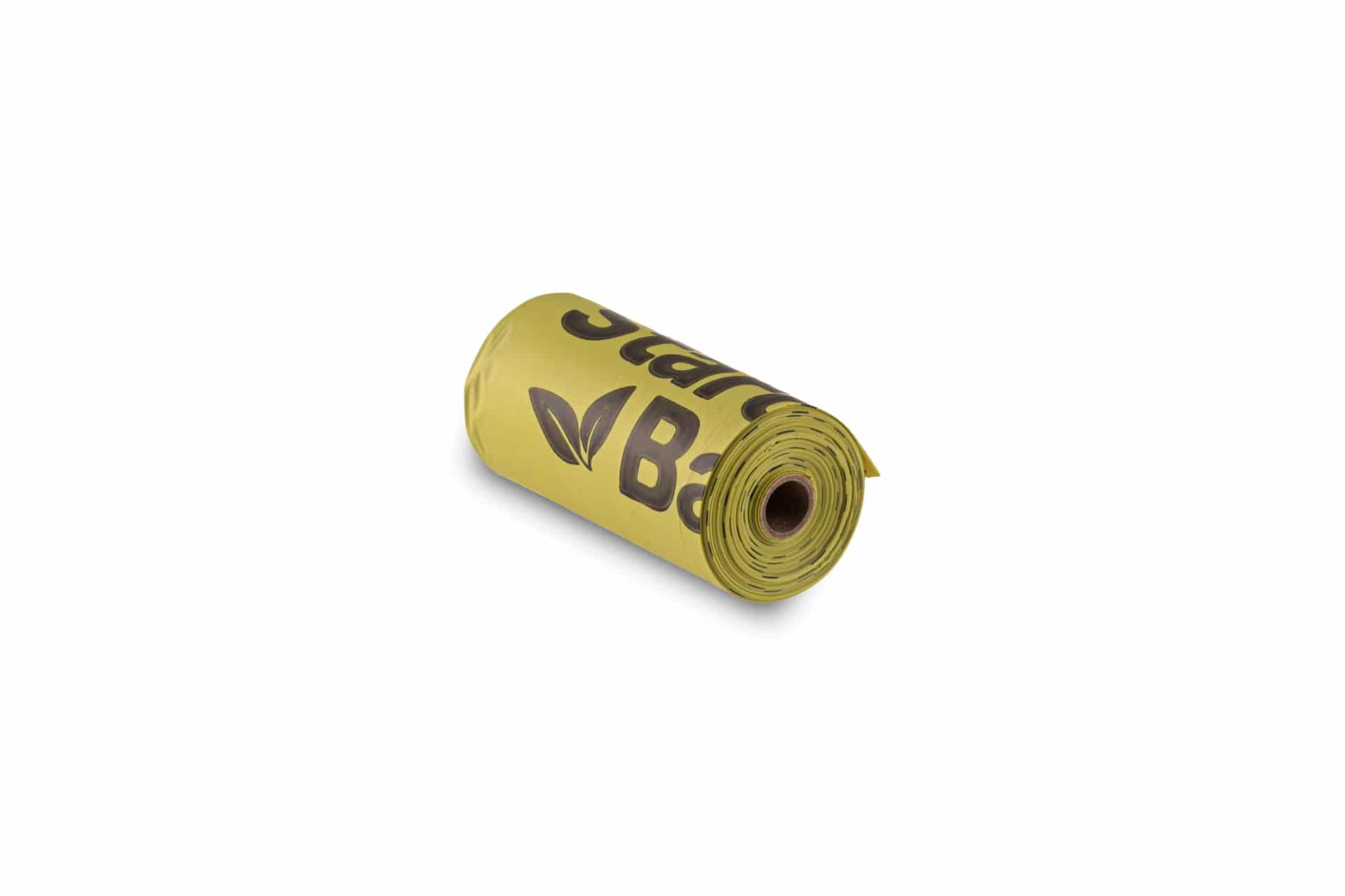 STARCHBAG Kompostierbare BIO-Beutel für Hundekot 1 Rolle x 15 Stück, Farbe Grün