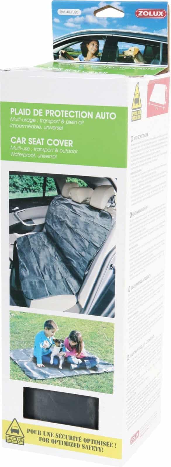 ZOLUX Autoschutzdecke für Hunde – Rücksitzabdeckung