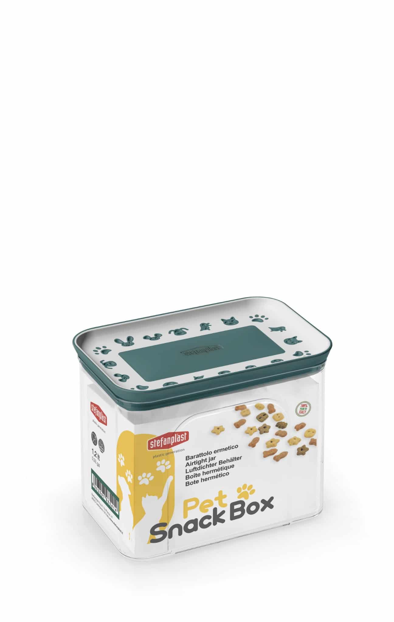 ZOLUX Luftdichter Behälter für Snacks 1,2 l – Grün