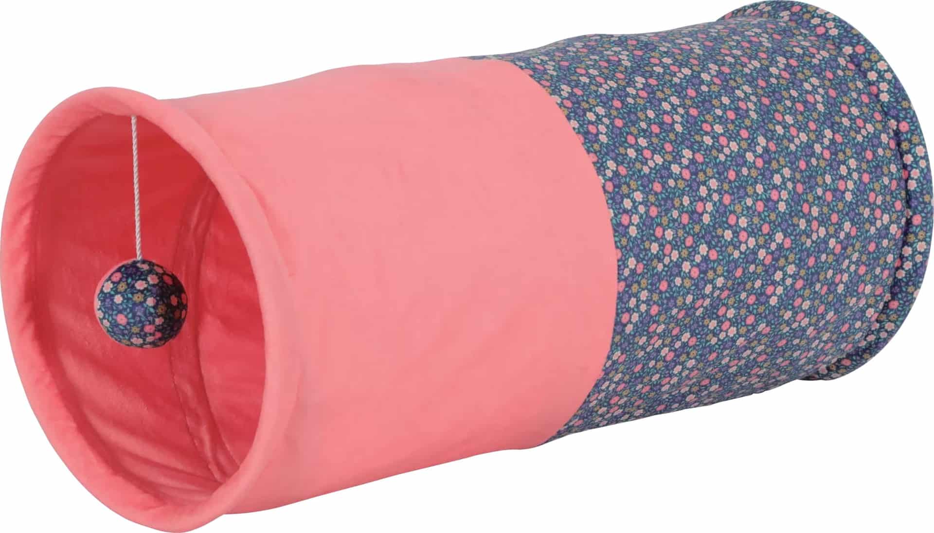 ZOLUX Katzenspielzeug Tunnel mit Spielzeug, Blumen ETHICAT 50,3 cm