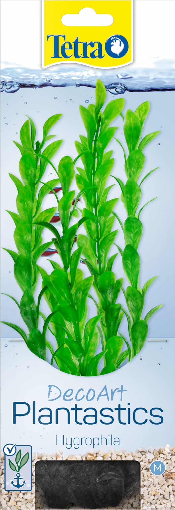 TETRA  DecoArt Plant M Hygrophila,  künstliche Aquarienpflanze 23 cm