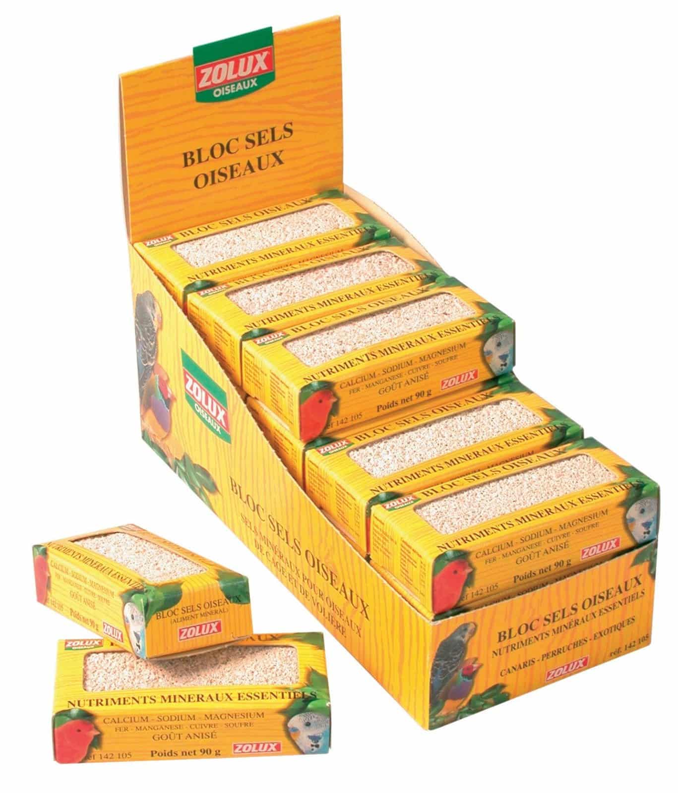ZOLUX Mineralblock für Vögel