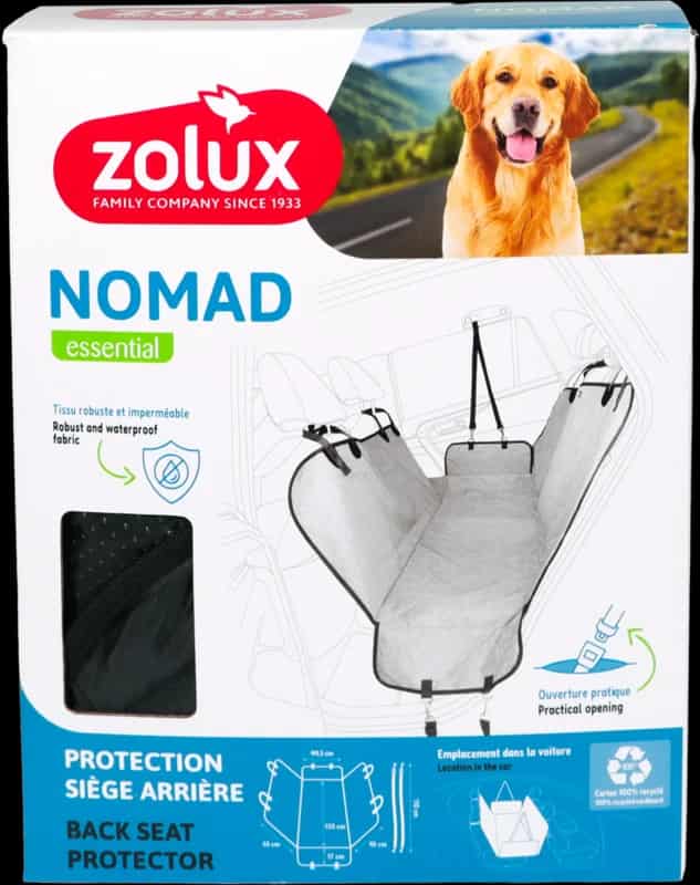 ZOLUX Schutzbezug für die Rücksitze im Auto NOMAD, 147 x 137 cm