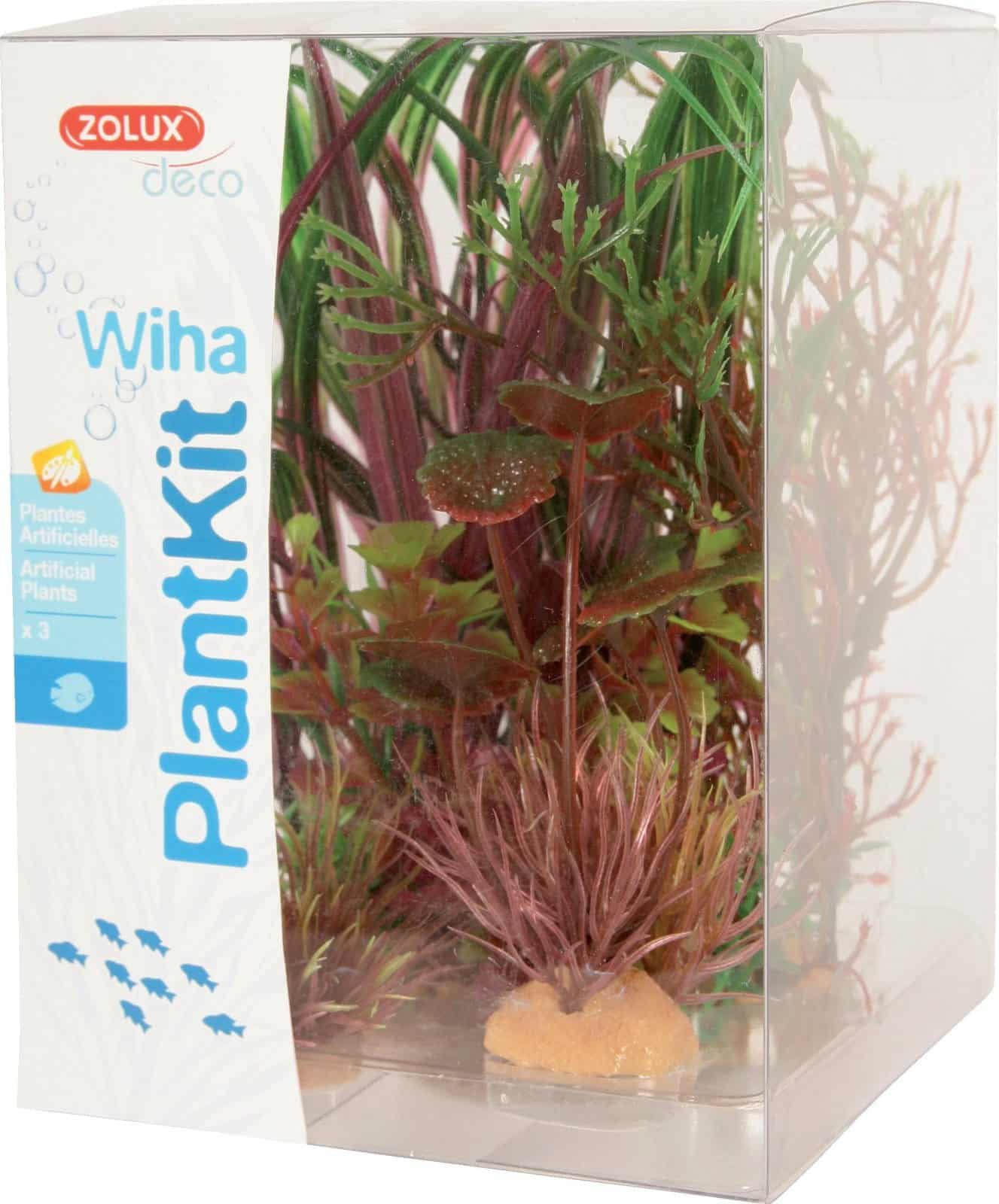 Zolux Aquariumsdekoration – Pflanzen PLANTKIT WIHA Modell 3