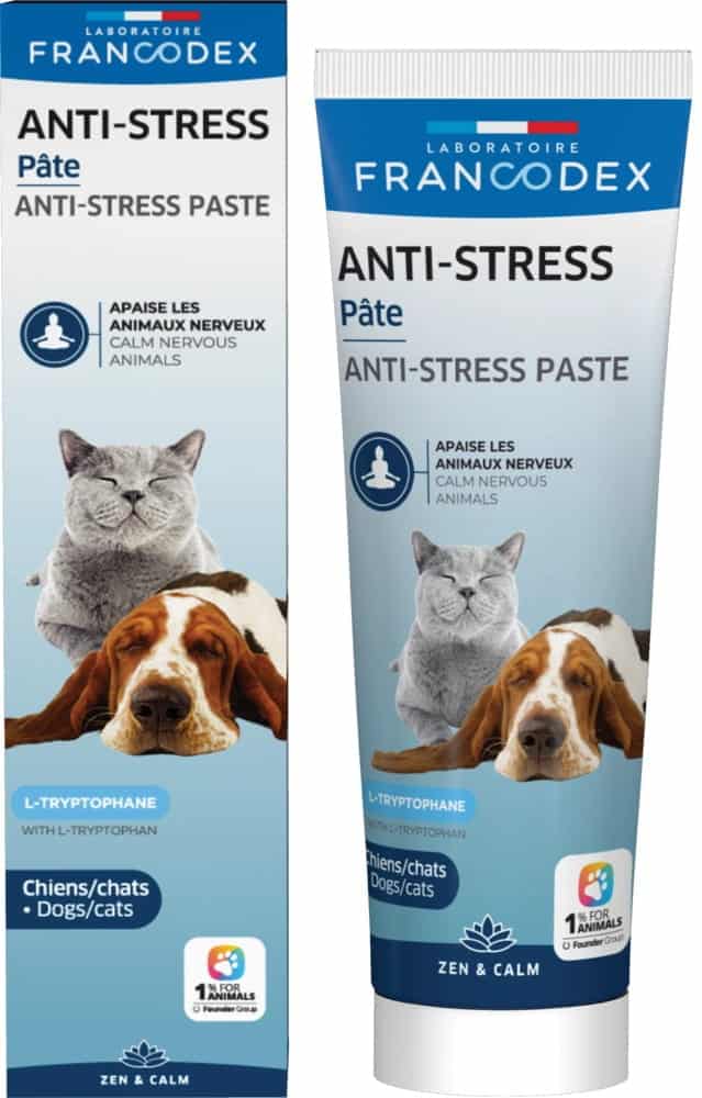 FRANCODEX Anti-Stress-Paste für Hunde und Katzen 100 g