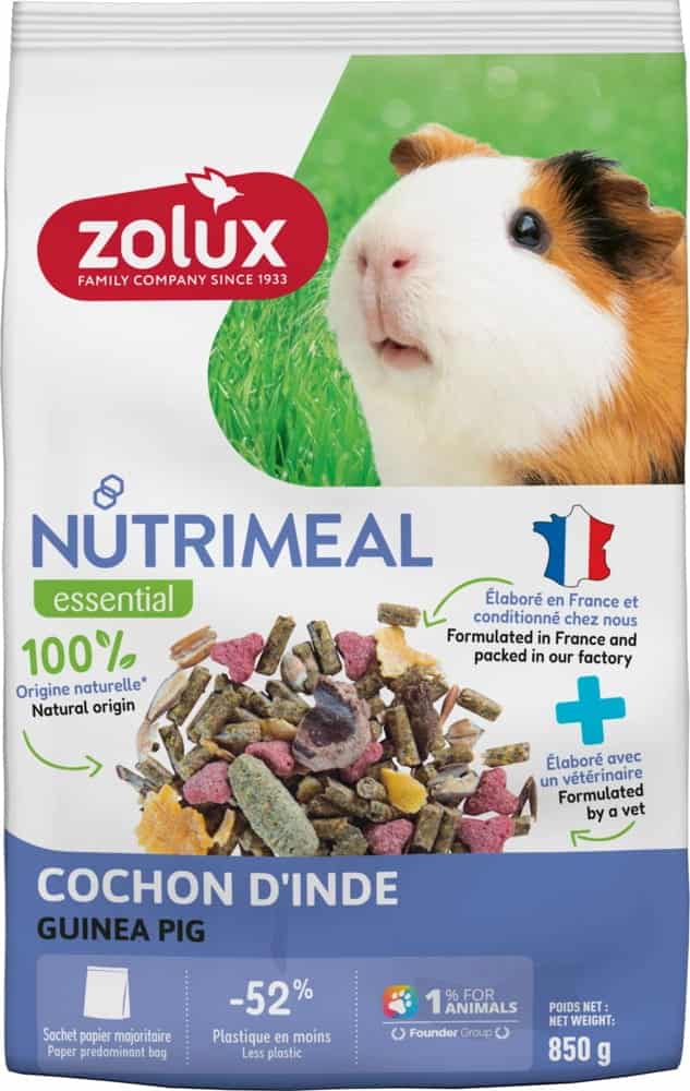 ZOLUX NUTRIMEAL Futtermischung für Meerschweinchen 850 g