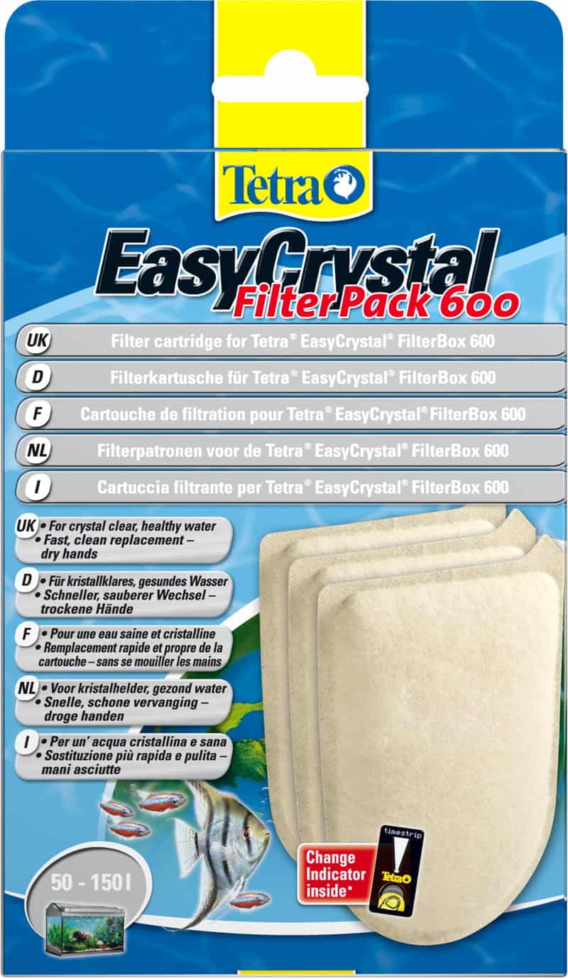 TETRA EasyCrystal Filter Pack 600 – Filter-Schaumeinsatz für EasyCrystal 600 Filter