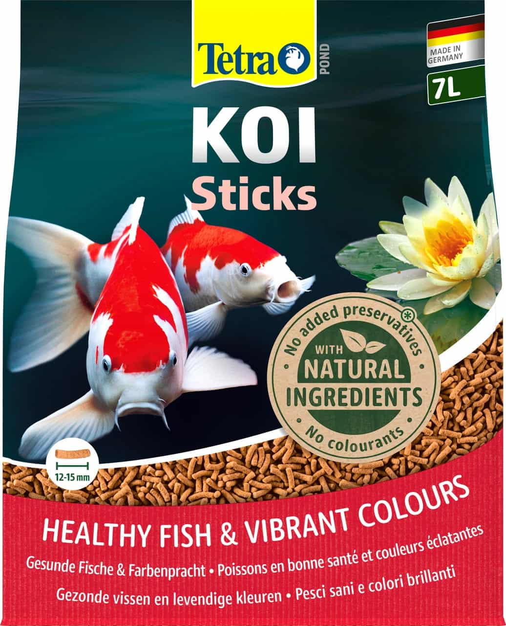 TETRA Pond KOI Sticks 7 L – Futter für Koi-Karpfen im Gartenteich