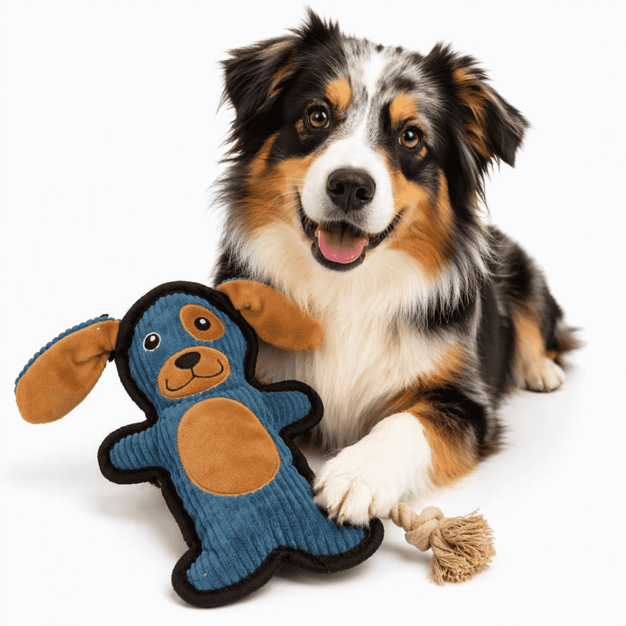 ZOLUX Hundespielzeug BUDDY Dog – Blau, 23 cm