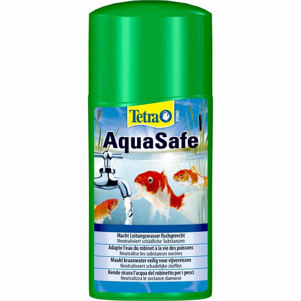 Tetra Pond AquaSafe 250 ml – Flüssiges Präparat zur Wasseraufbereitung im Gartenteich