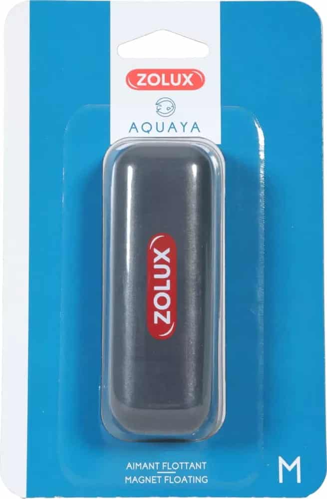 ZOLUX Schwimmender Magnet-Aquarienreiniger AQUAYA M