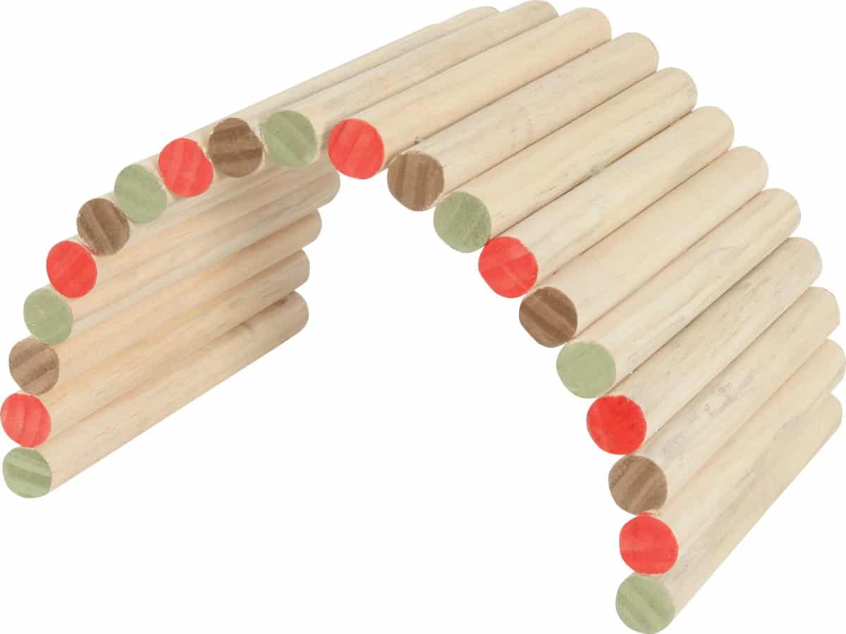 ZOLUX Holzbrücke für Kaninchen und Meerschweinchen RodyPlay Größe L