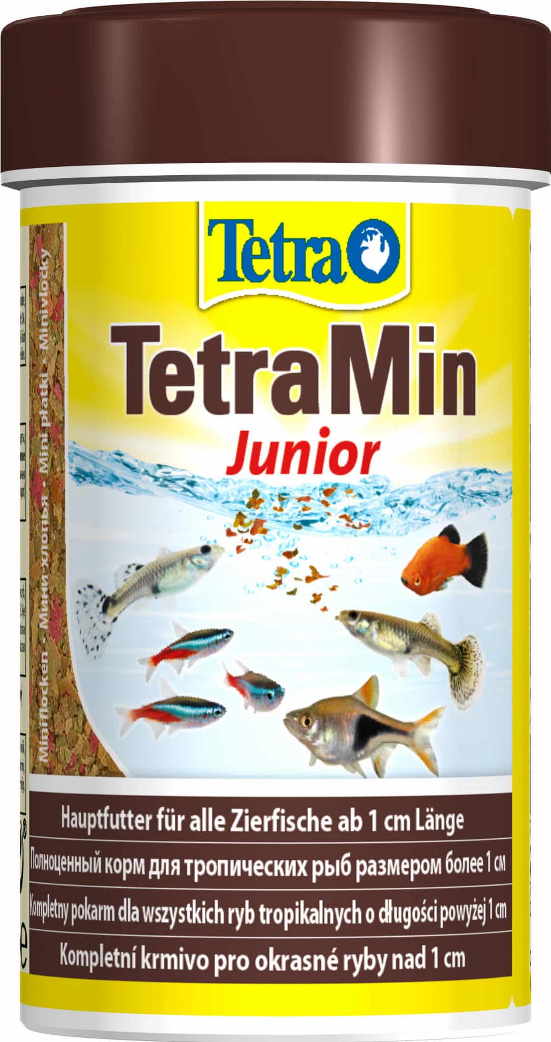 TETRA TetraMin Junior 100 ml – Futter für junge Fische ab einer Länge von 1 cm
