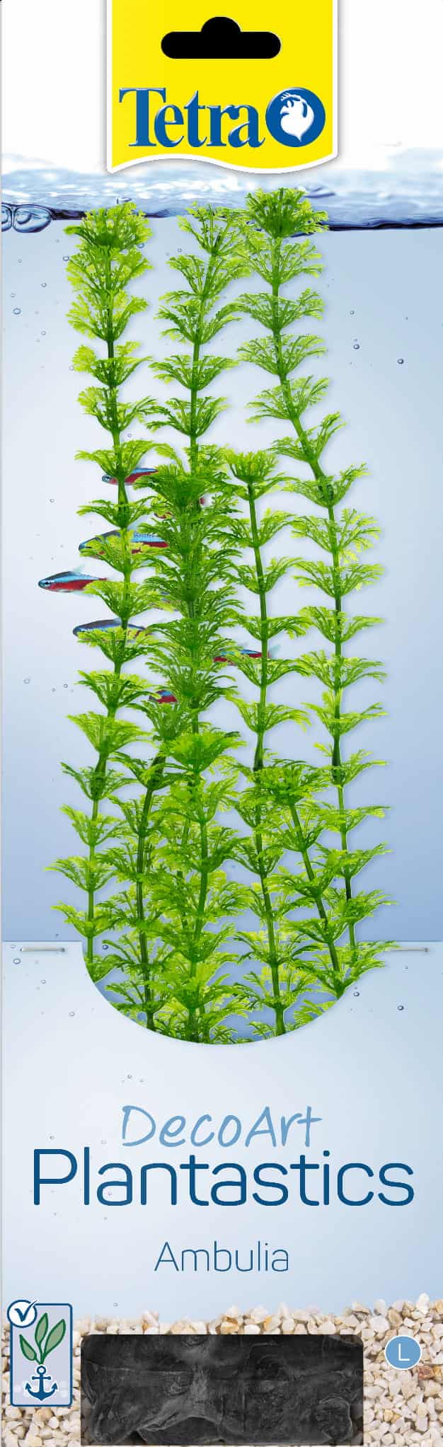 TETRA  DecoArt Plant L Ambulia,  künstliche Aquarienpflanze 30 cm