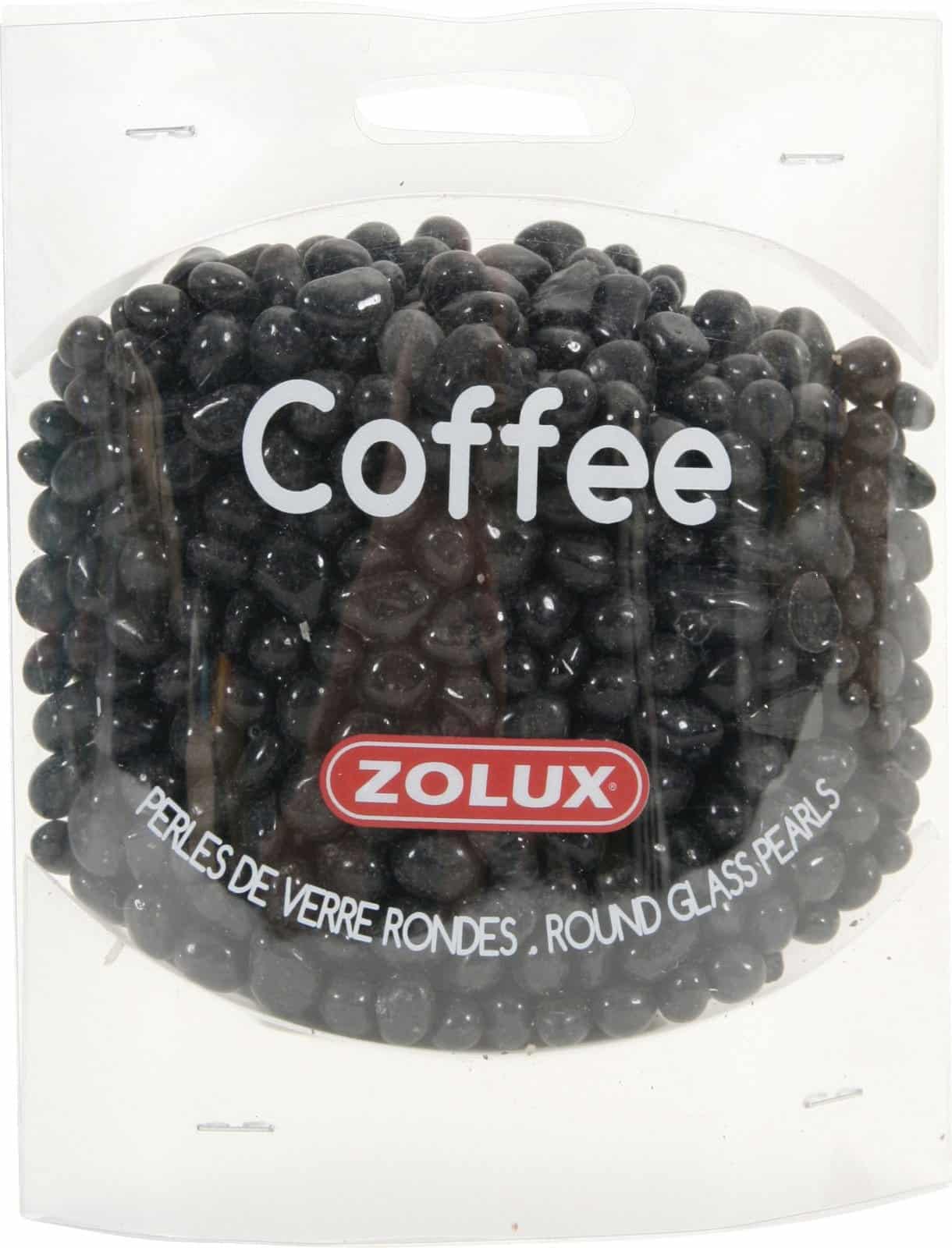 ZOLUX Aquarium-Dekoration Glasperlen COFFEE 472 g