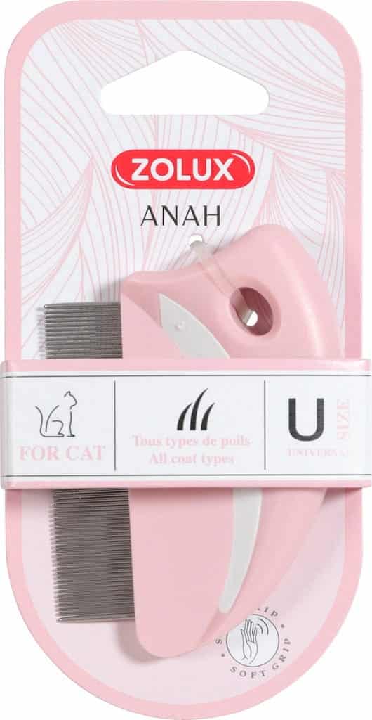 ZOLUX Runder Flohkamm für Katzen ANAH