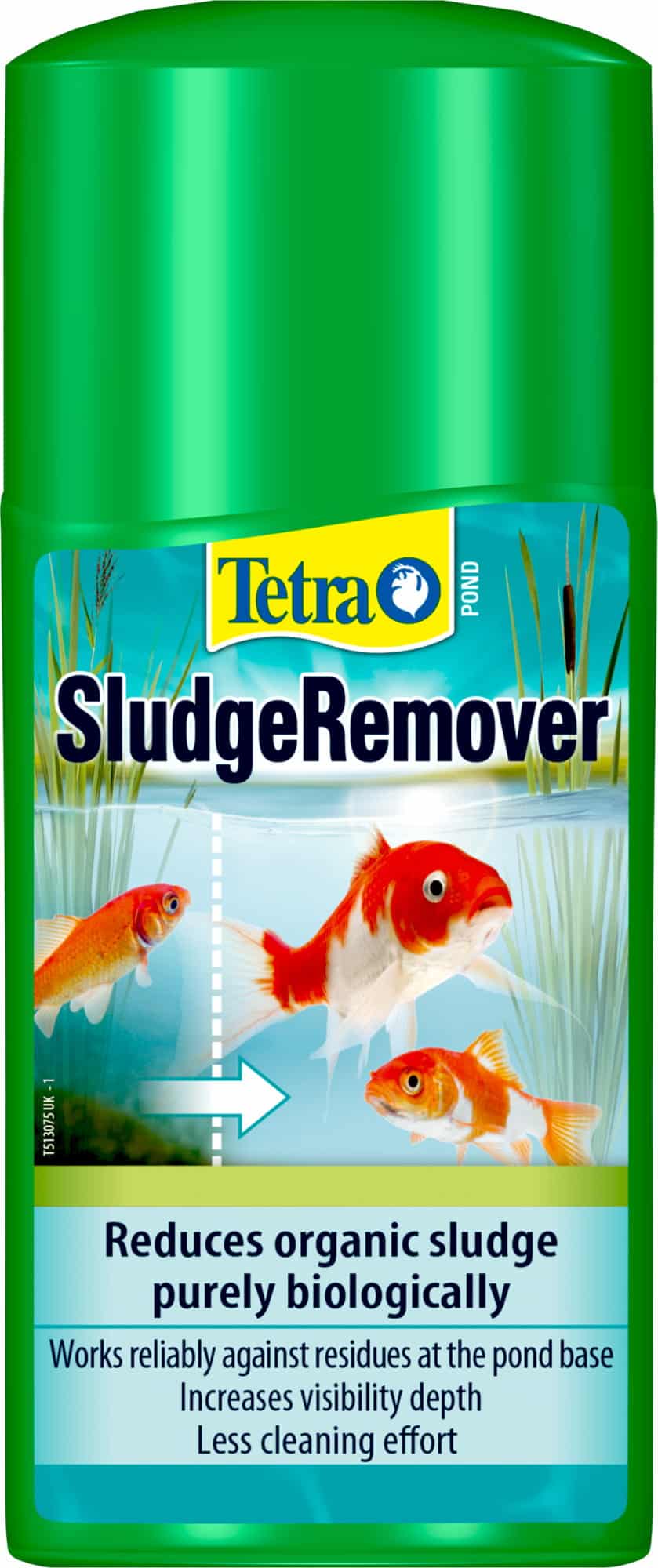 Tetra Pond SludgeRemover 250 ml – Präparat zur Zersetzung von Ablagerungen im Gartenteich.