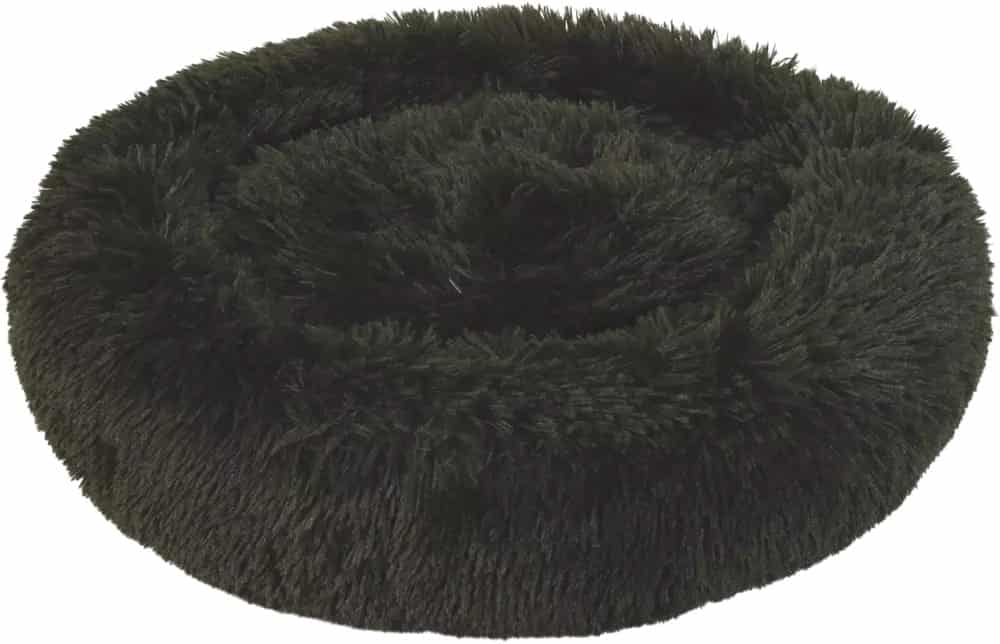 ZOLUX Bett - Kissen für Hunde und Katzen NOE, langhaarig, ?50 cm, Farbe: grün