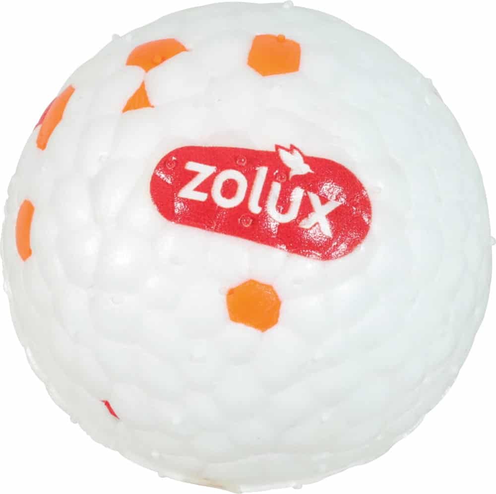 ZOLUX Robuster Hundeball mit Quietsche – ETPU, 8 cm