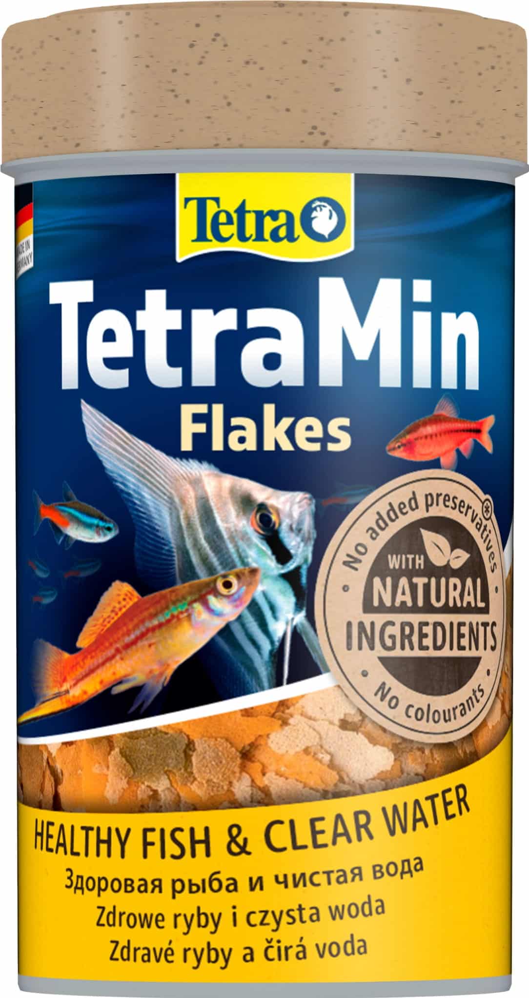 TETRA TetraMin 100 ml – Flockenfutter für Aquarienfische