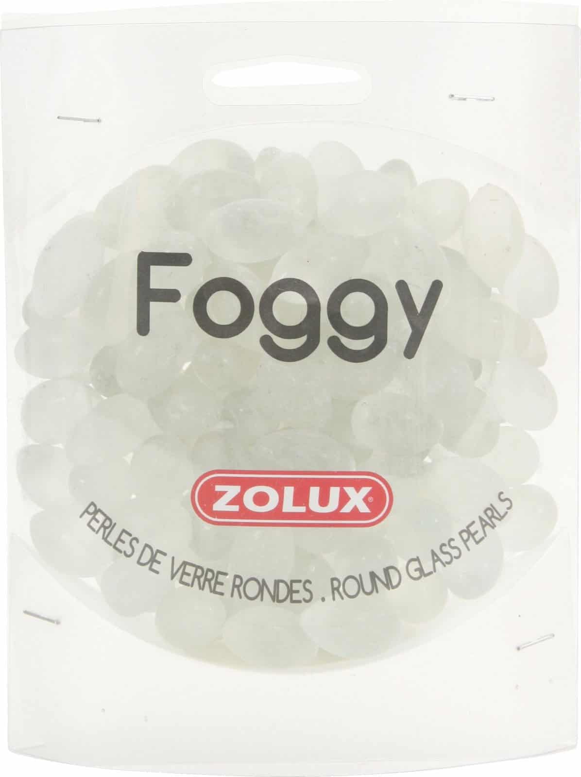 Zolux Aquarium-Dekoration Glasperlen FOGGY 472 g