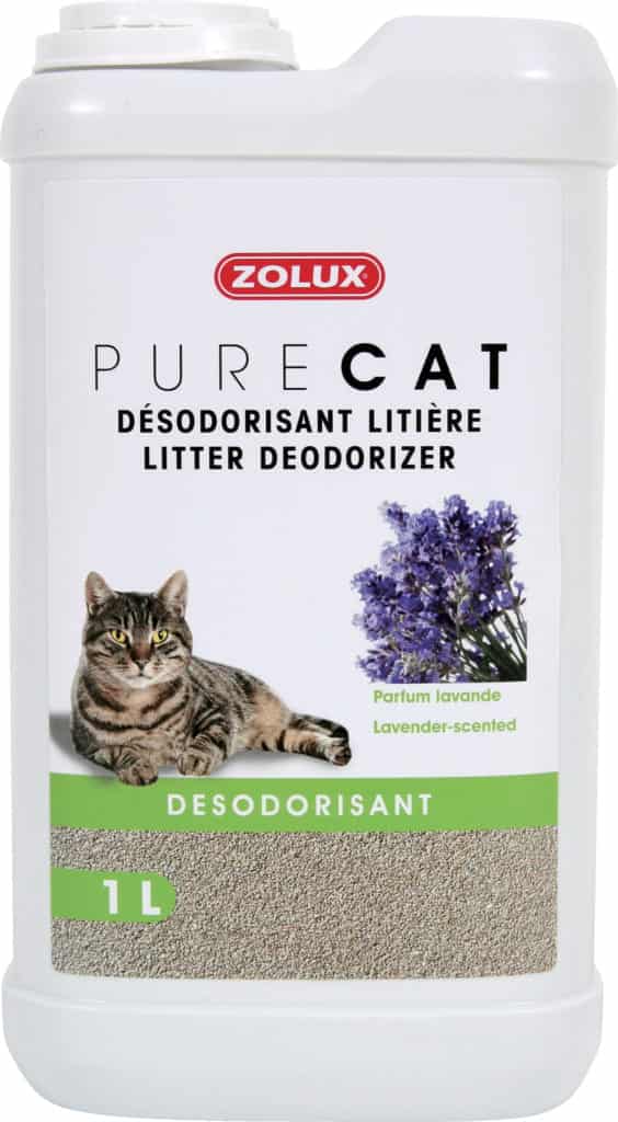 ZOLUX PURECAT Katzenstreu-Deodorant mit Lavendelduft 1 l