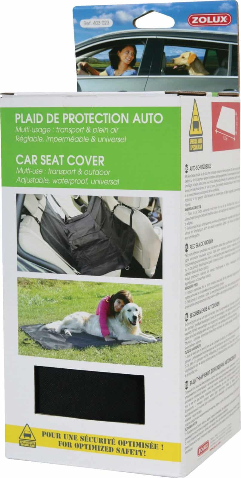 ZOLUX Autoschutzdecke für Hunde – Rücksitzabdeckung