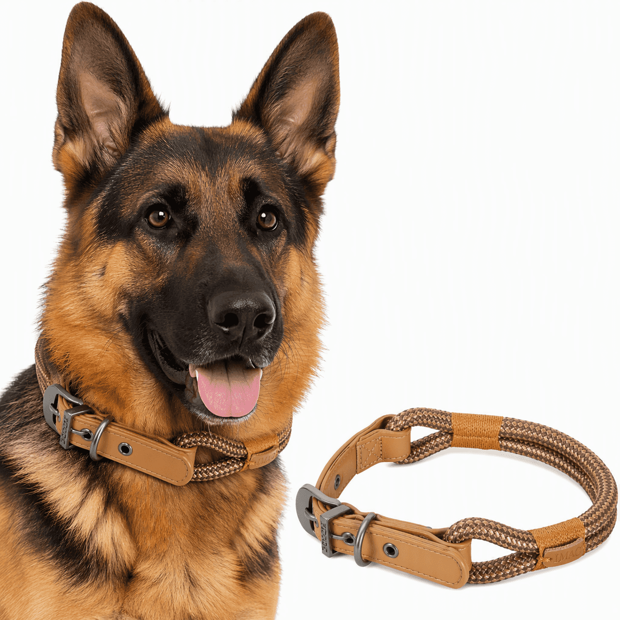 ZOLUX – Halsband IMAO HYDE PARK 11 mm / 60 cm, Farbe: Braun