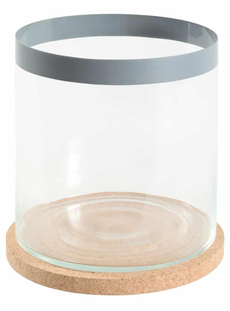 ZOLUX Aquariumzylinder LIFE 12 l – Farbe Grau