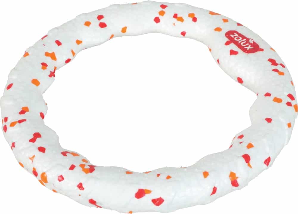 ZOLUX Strapazierfähiger Apportierring für Hunde aus ETPU, 22,5 cm