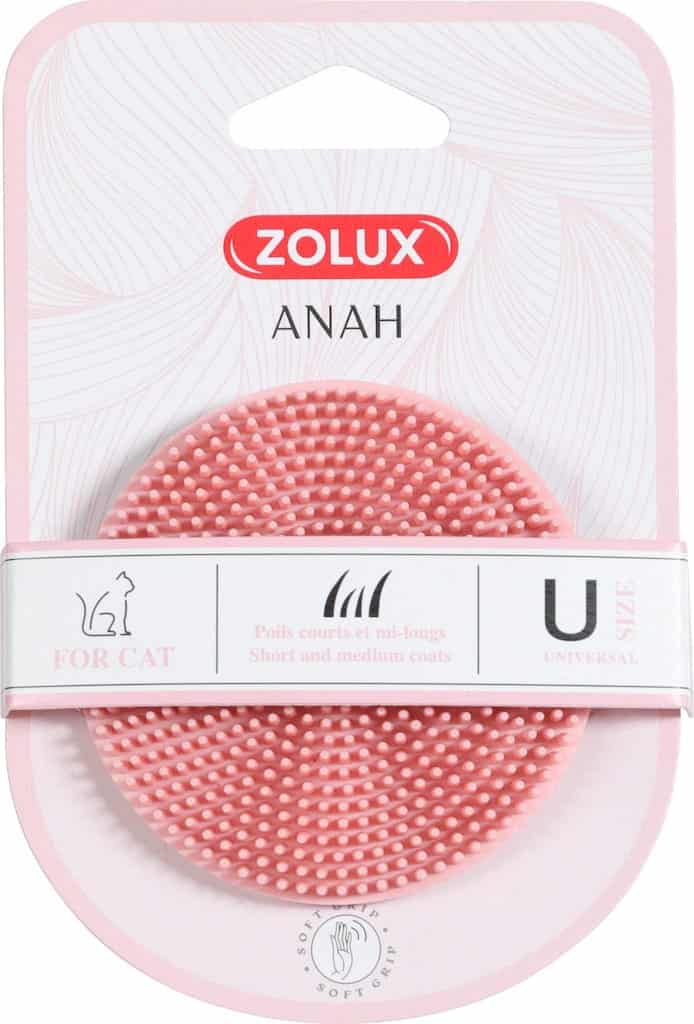 ZOLUX Gummibürste für Katzen ANAH rund