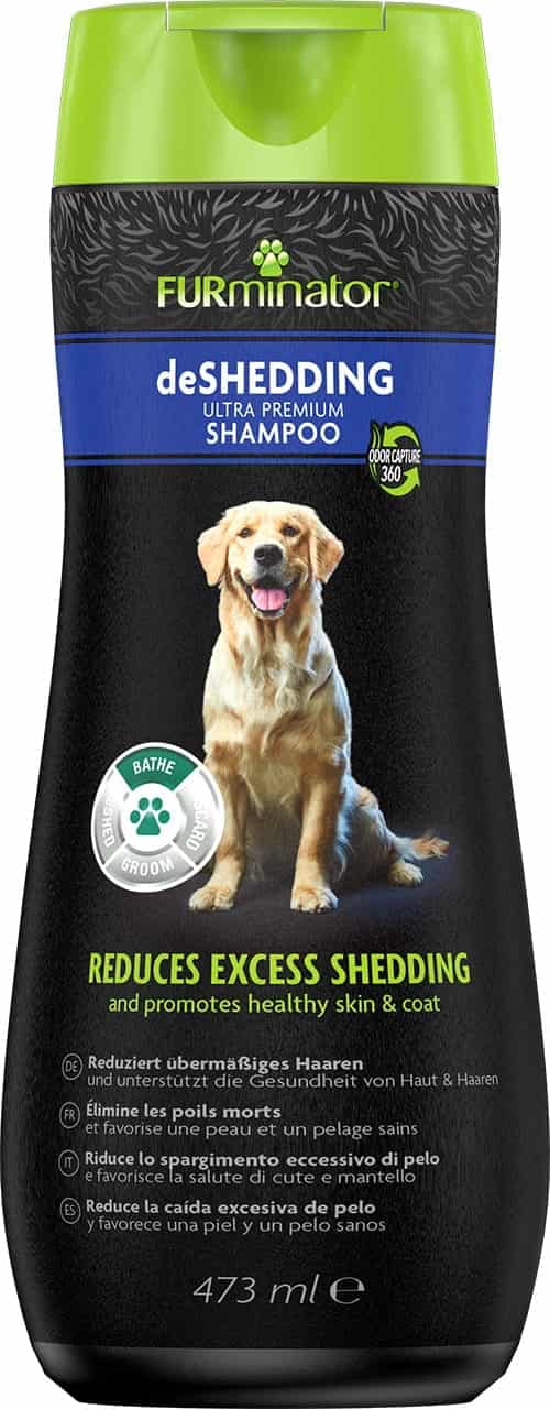 FURMINATOR Hundeshampoo gegen übermäßigen Haarausfall Ultra Premium 473 ml