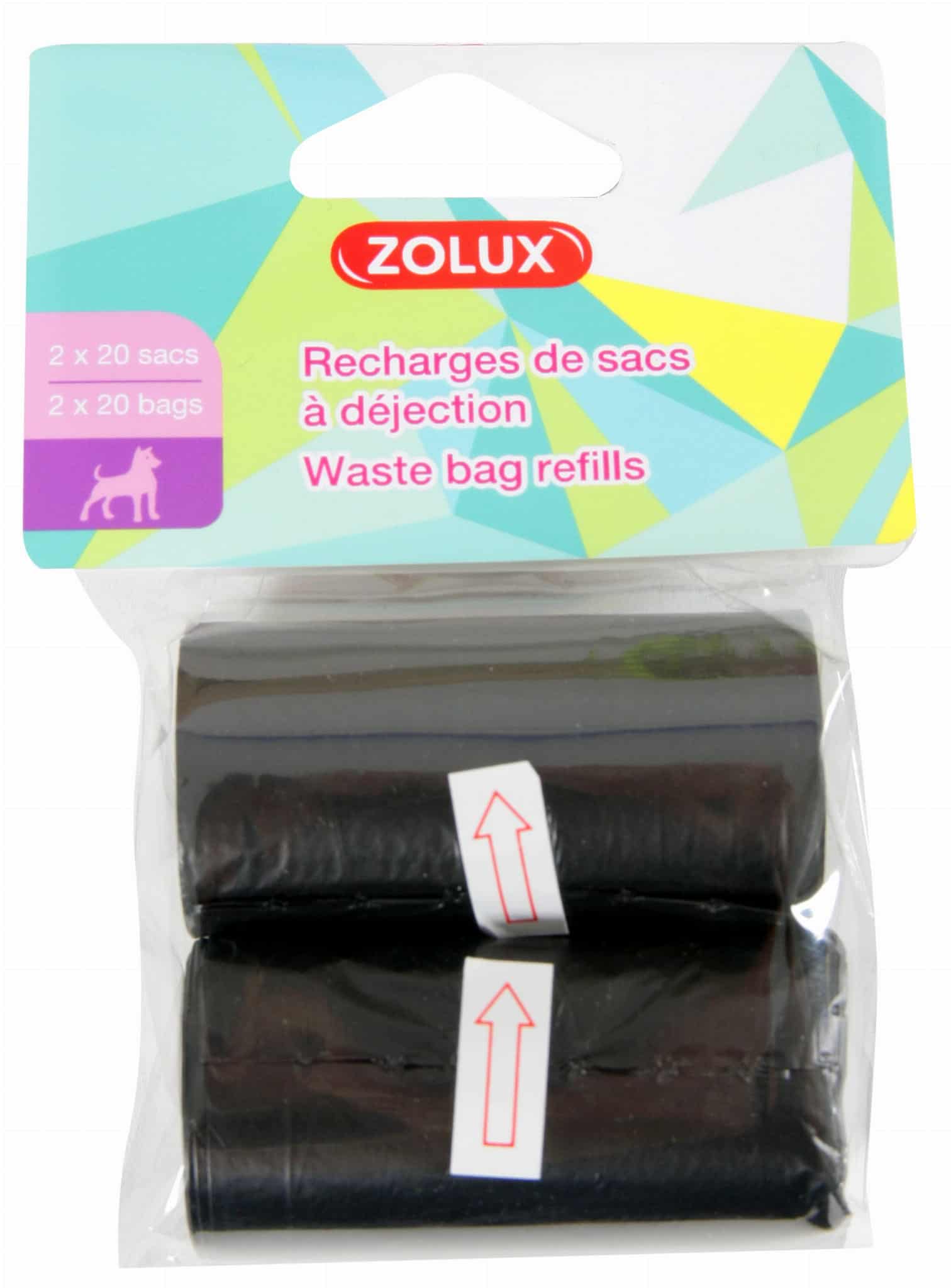 ZOLUX Hundekotbeutel 2 x 20 Stück
