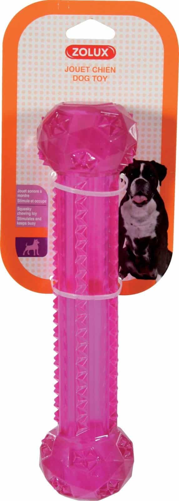 ZOLUX Hundespielzeug Stick TPR POP 25 cm rosa
