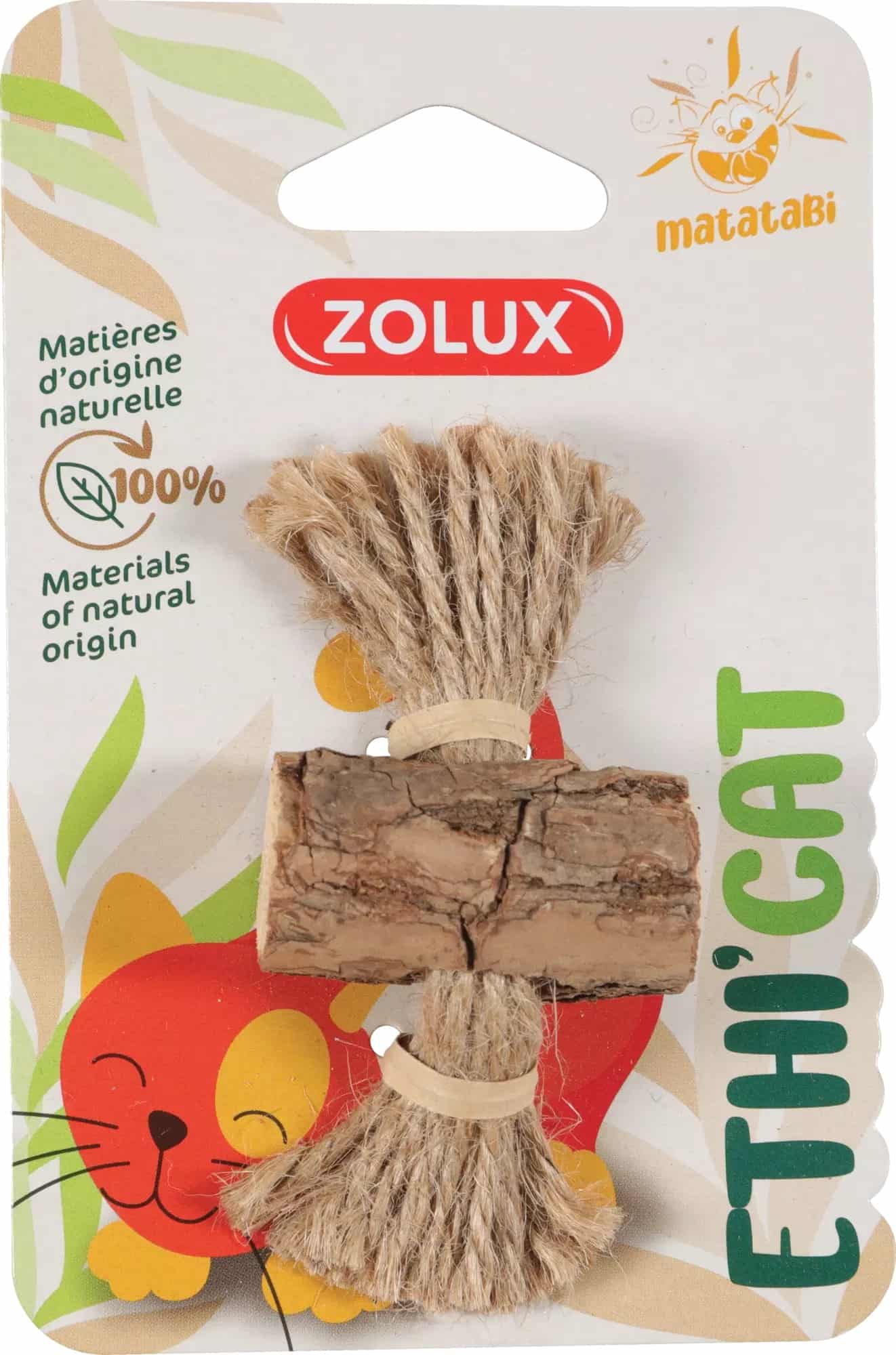 ZOLUX Katzenspielzeug Matatabi-Knoten ETHICAT 8 cm
