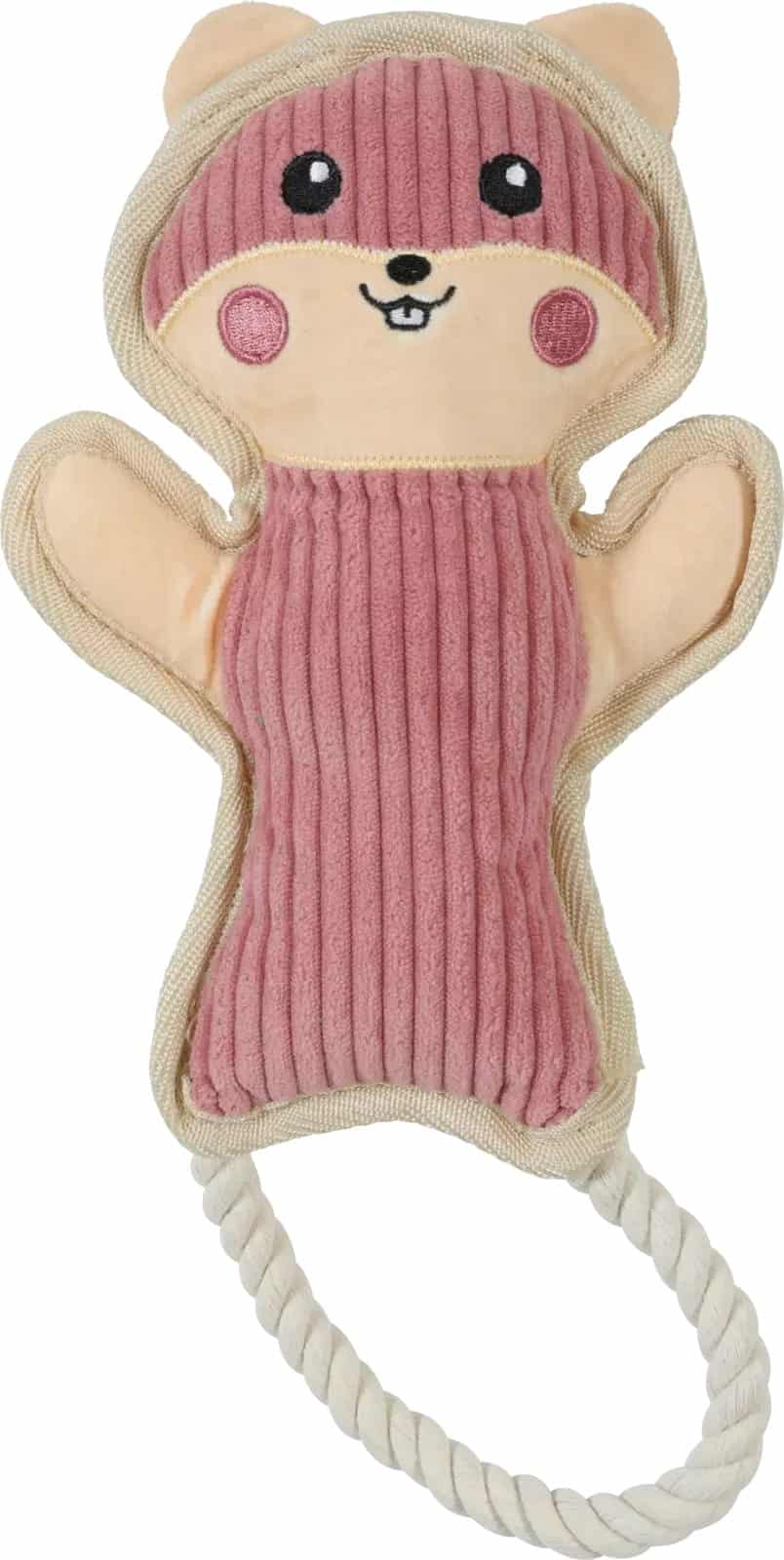ZOLUX Hundespielzeug – Strapazierfähiger Hamster BUDDY Rosa 28 cm
