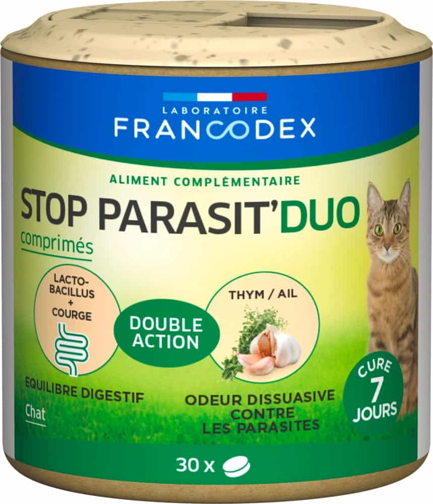 FRANCODEX Stop Parasiten Duo für Katzen
30 Tabletten