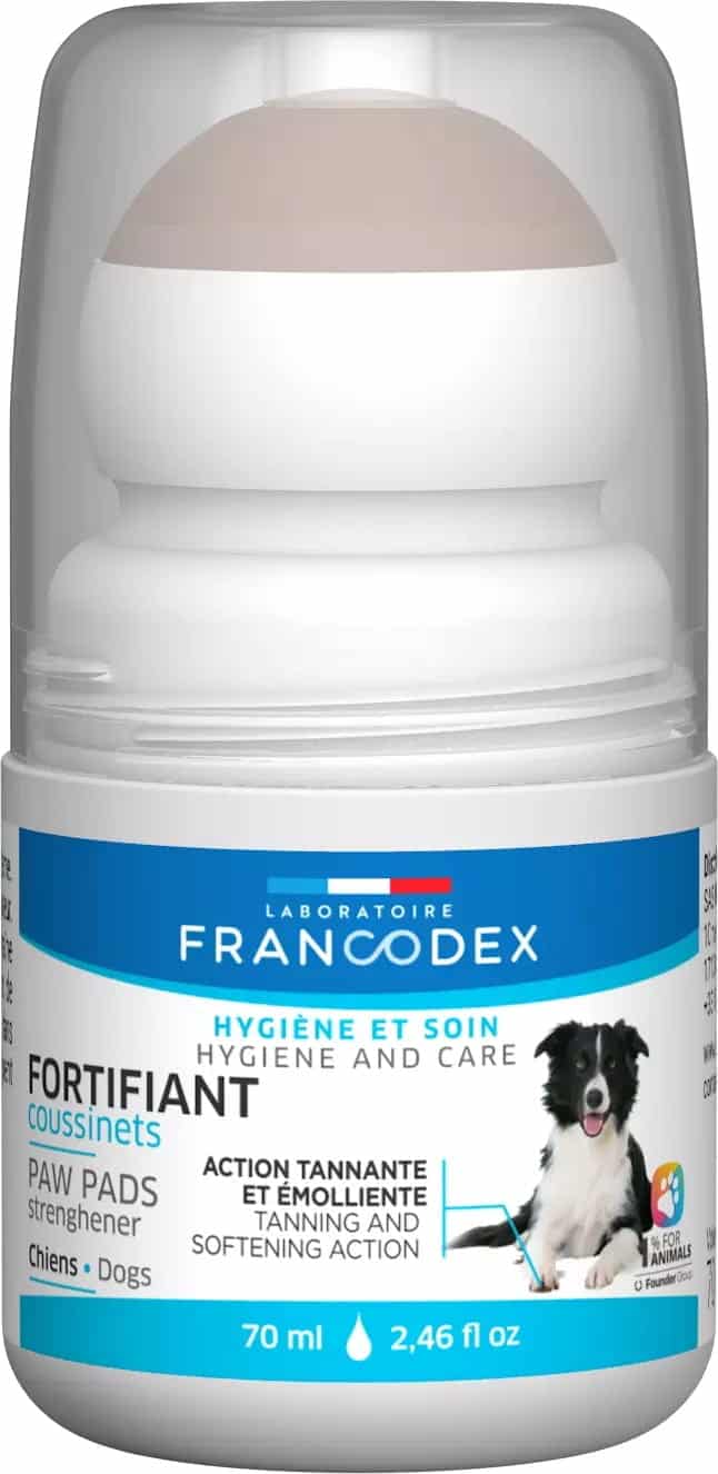 FRANCODEX Pfotenpflegemittel für Hunde und Katzen 70 ml im Roll-on
