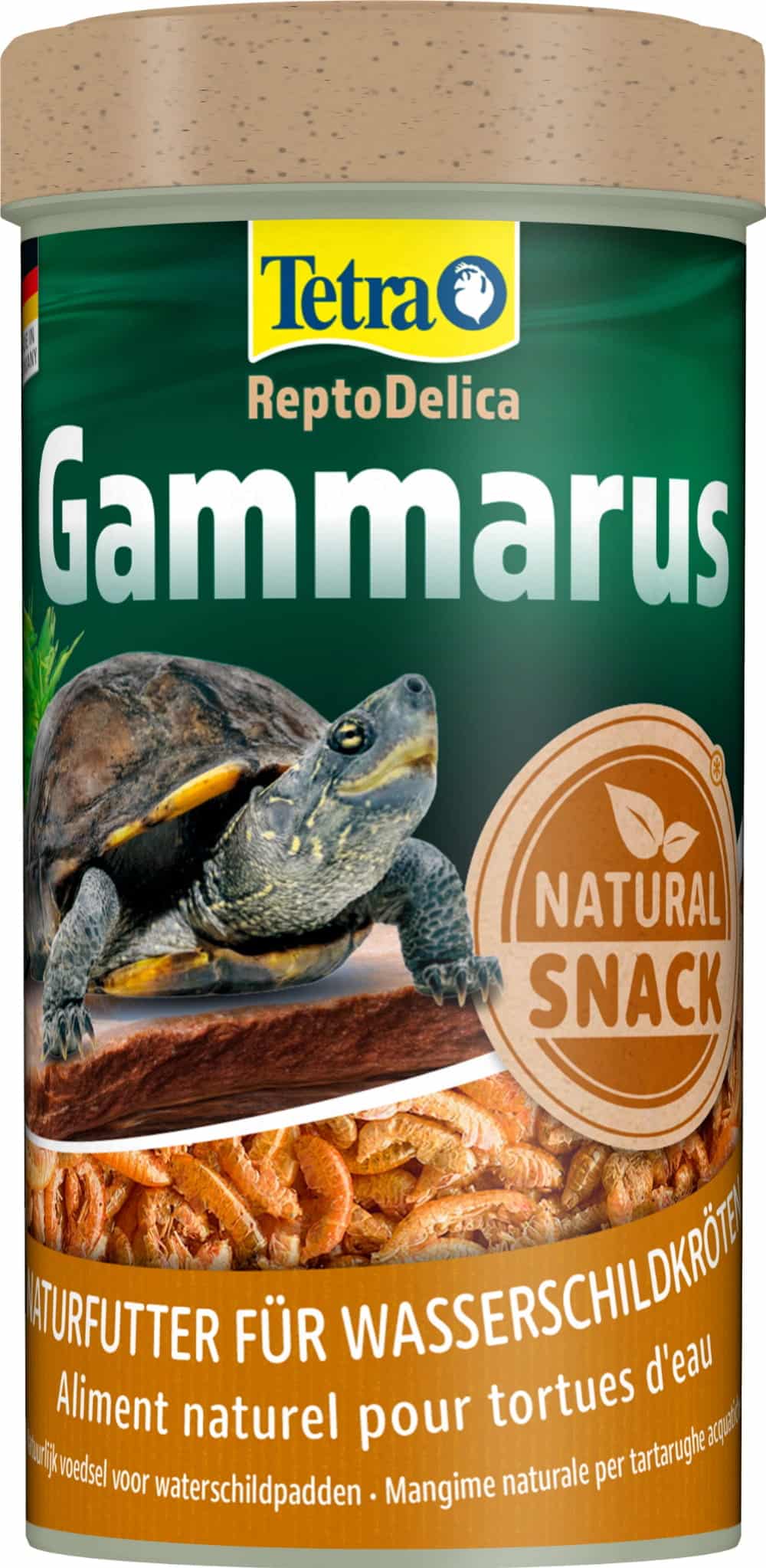 TETRA Gammarus 250 ml – Futter in Form von getrocknetem Gammarus für Schildkröten.