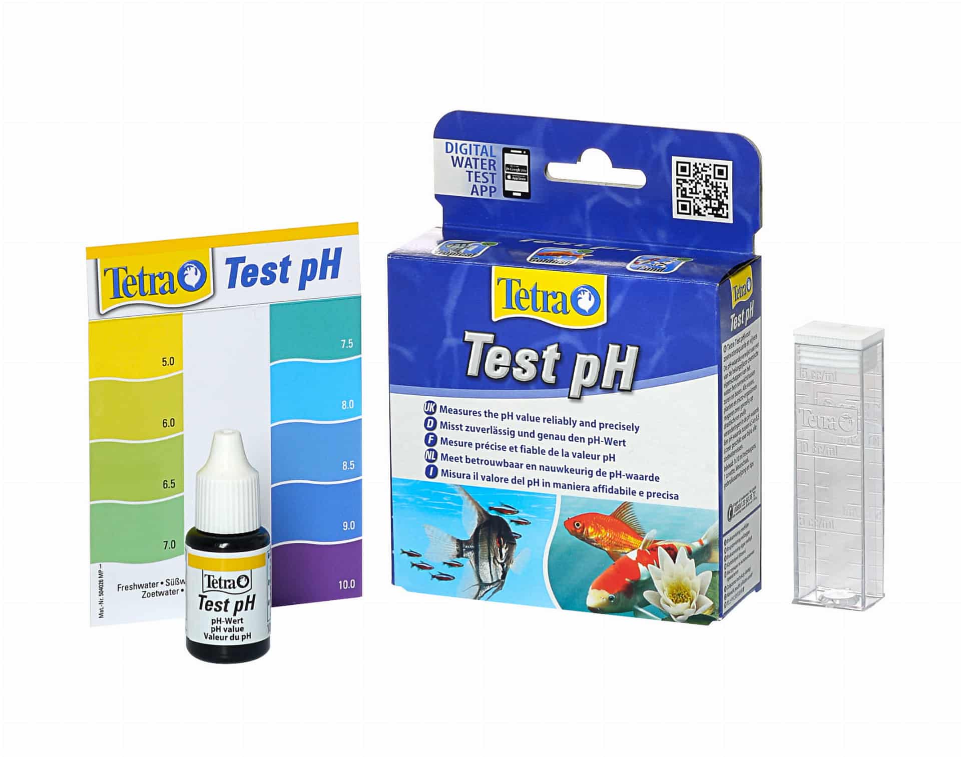 TETRA Test pH 10 ml – Tropfentest zur Messung des Säuregehalts im Aquariumwasser