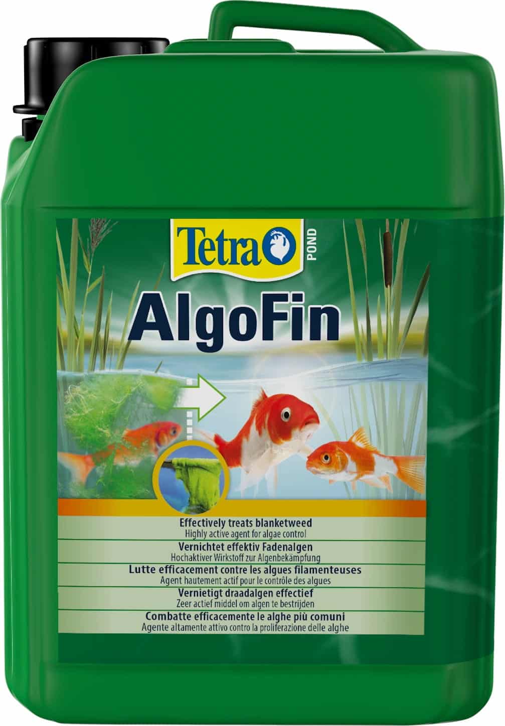 Tetra Pond AlgoFin 3 L – Präparat für den Gartenteich zur Entfernung von Fadenalgen