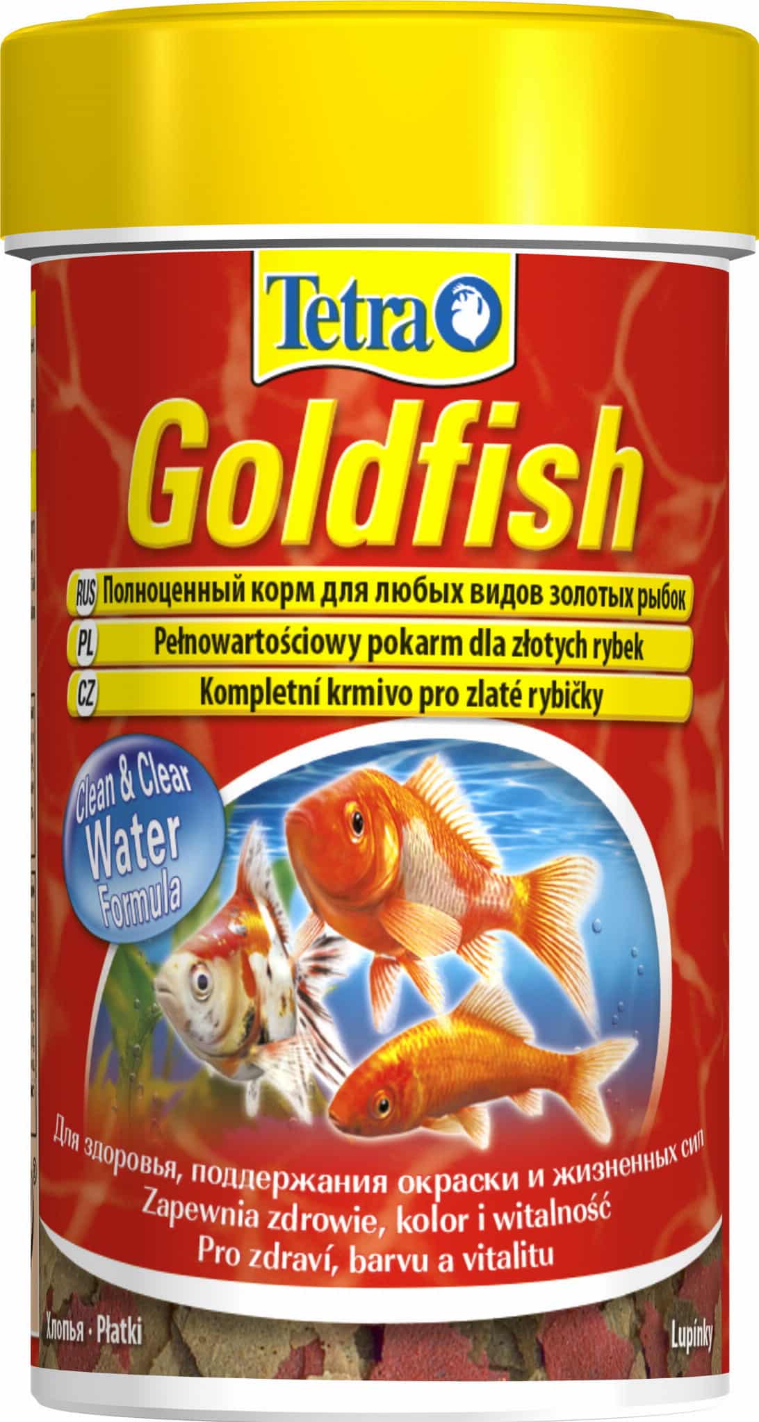 TETRA Goldfish 100 ml, Flockenfutter für Kaltwasserfische.