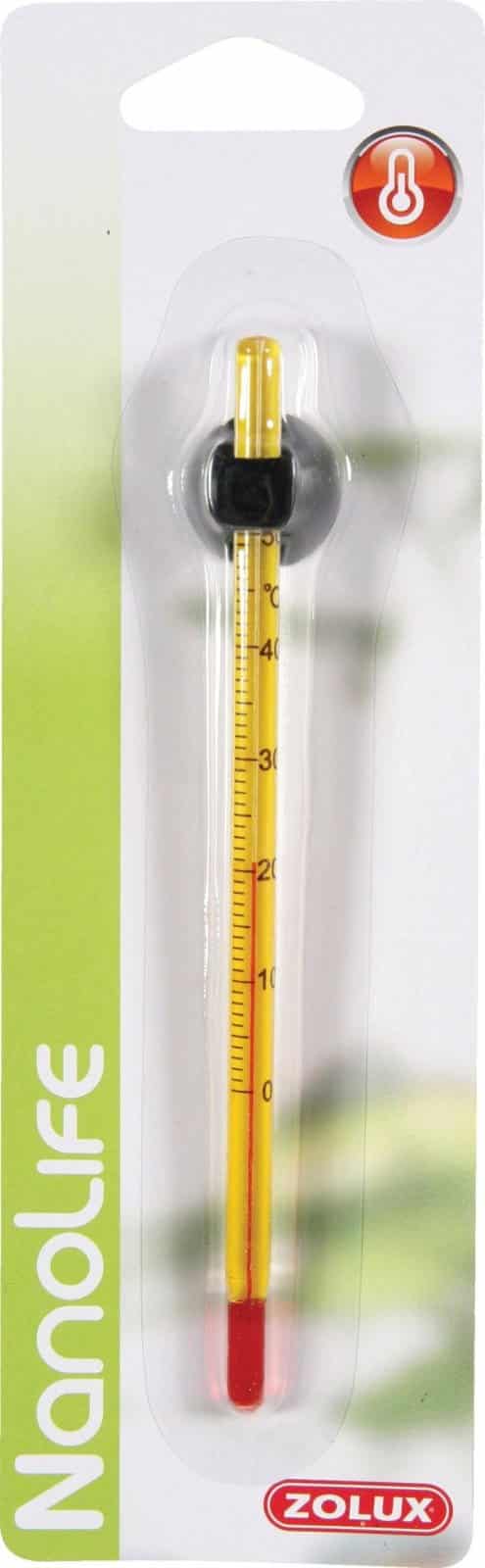 ZOLUX Quecksilberfreies Aquarienthermometer mit Saugnapf Pro-Temp