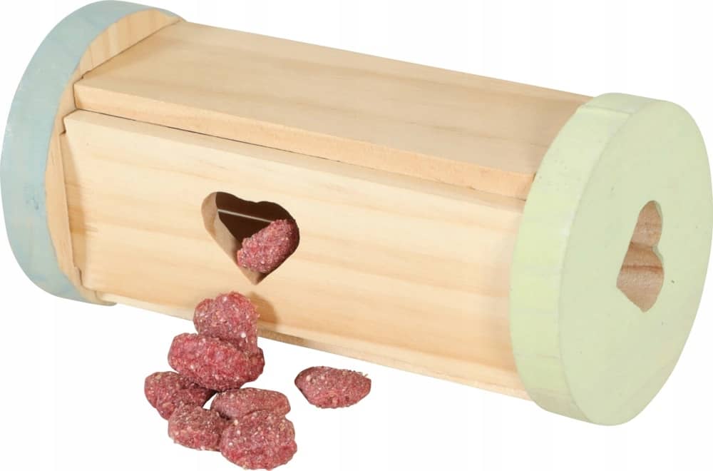 ZOLUX COSY Holz-Snackrolle für Kaninchen und Meerschweinchen 6 × 6 × 12 cm – Bild 5